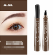 4-Tip Microblading-Style Eyebrow Pen for Hair-Like Brow Strokes - hei