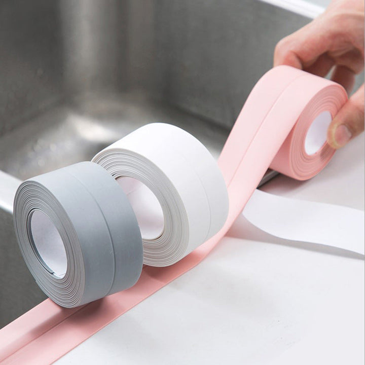 Waterproof Self-Adhesive Caulk Sealing Tape for Kitchen & Bathroom - 3.2 m * 3.8cm, White