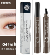 4-Tip Microblading-Style Eyebrow Pen for Hair-Like Brow Strokes - Tan