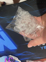 Silicone Gel Toe Protector Sleeves & Separators with Ventilation Holes - Transparent 10 PCs [opp packaging]
