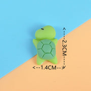 Cartoon Animal Resin Charms for DIY Crafts, Phone Cases & Decor