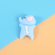 Cartoon Animal Resin Charms for DIY Crafts, Phone Cases & Decor - Little Gray sheep
