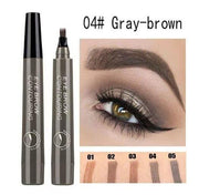 4-Tip Microblading-Style Eyebrow Pen for Hair-Like Brow Strokes - Ivory